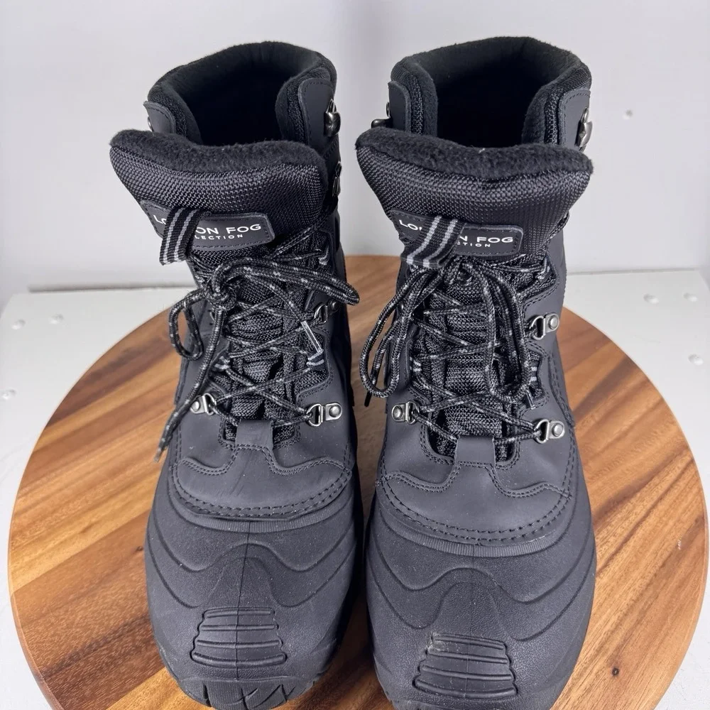 London Fog Thinsulate Insulated Waterproof‎ Winter Boots Men Size 12